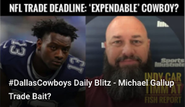 The Dallas Cowboys Daily Blitz - 10/25/21 - Michael Gallup Trade Bait?