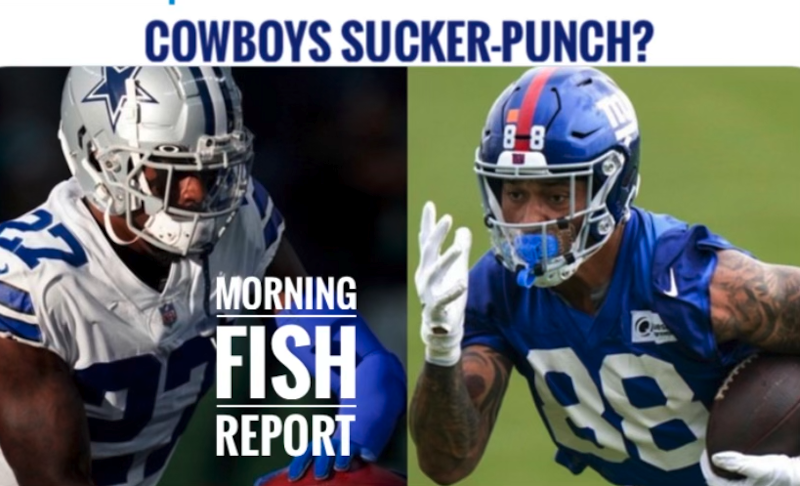 Episode image for Fish Report Podcast - Cowboys Morning FISH Report: 'Sucker Punches' & Zeke's 'Shit Show'