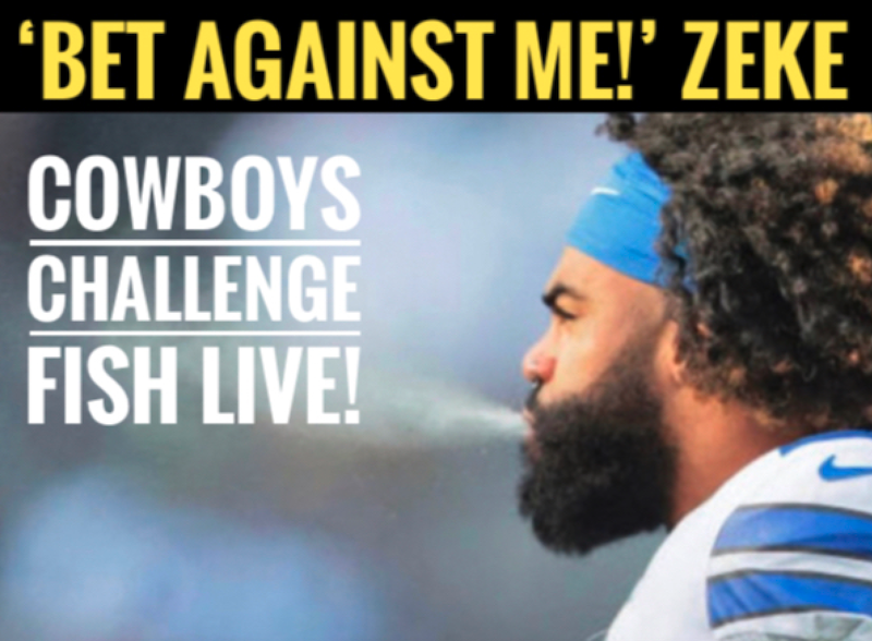 Episode image for #DallasCowboys Fish at 6: ZEKE BET?! & #Cowboys Notebook