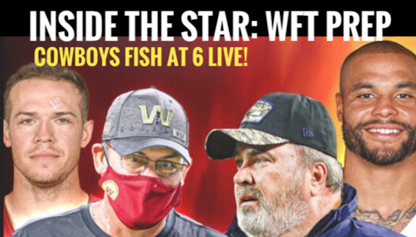 #DallasCowboys INSIDE WFT PREP - Fish at 6 Report from Frisco