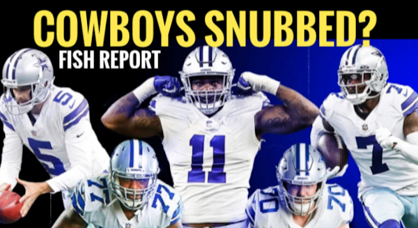 #DallasCowboys SNUBBED?! Mornin' #Cowboys Fish Report LIVE