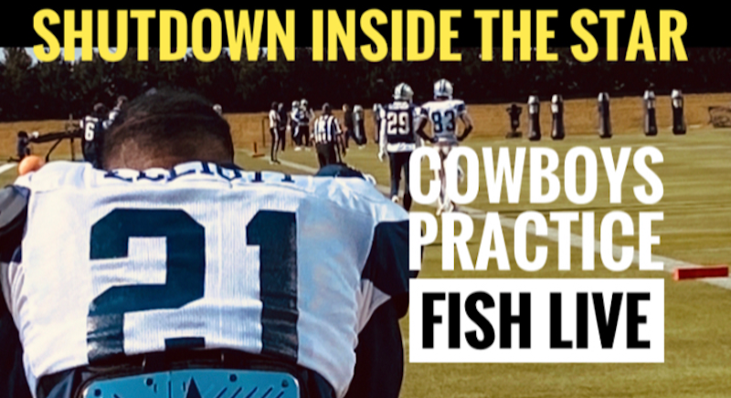 Episode image for #DallasCowboys SHUT DOWN at THE STAR Fish at 6 Report