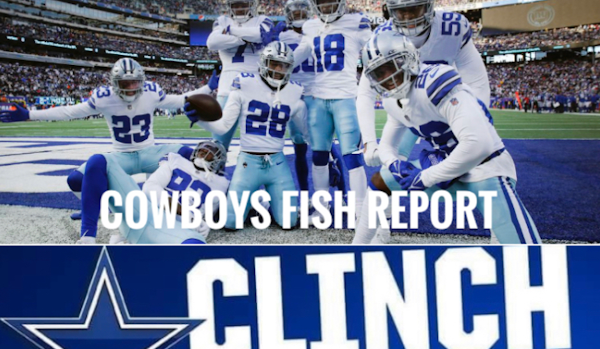 #DallasCowboys CLINCH Mornin' #Cowboys Celebration Fish Report