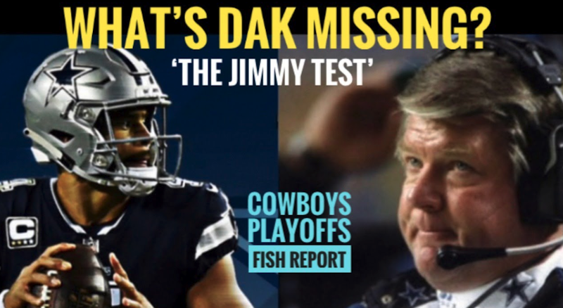 Episode image for CAN DAK PASS 'The Jimmy Test'? #DallasCowboys Mornin' Fish Report LIVE