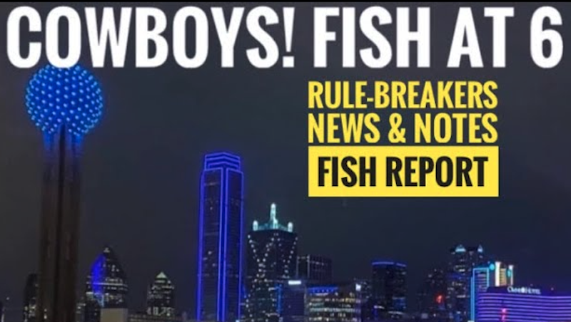 Episode image for #DallasCowboys RULE-BREAKERS! Fish at 6 LIVE Report
