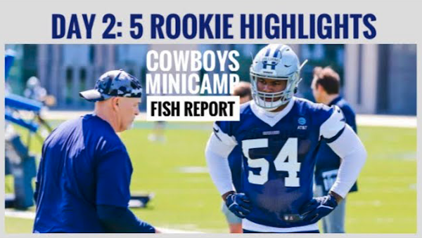 Inside the Dallas Cowboys Rookie Minicamp DAY 2: 5 Highlights