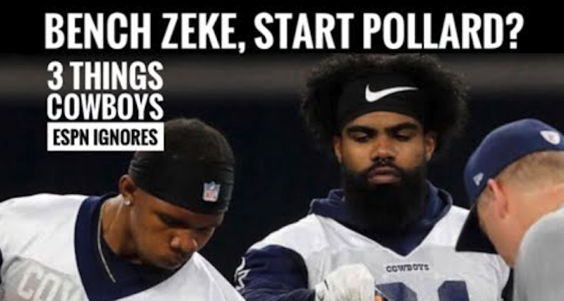 Episode image for Bench Zeke? Start Pollard? Three Problems with ESPN's Theory