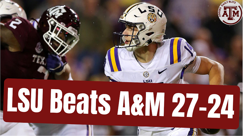 Episode image for LSU Beats A&M 27-20 In Shocking Fashion