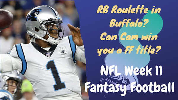 RB Roulette In #Buffalo | Can #CamNewton Win You A #FantasyFootball Title?