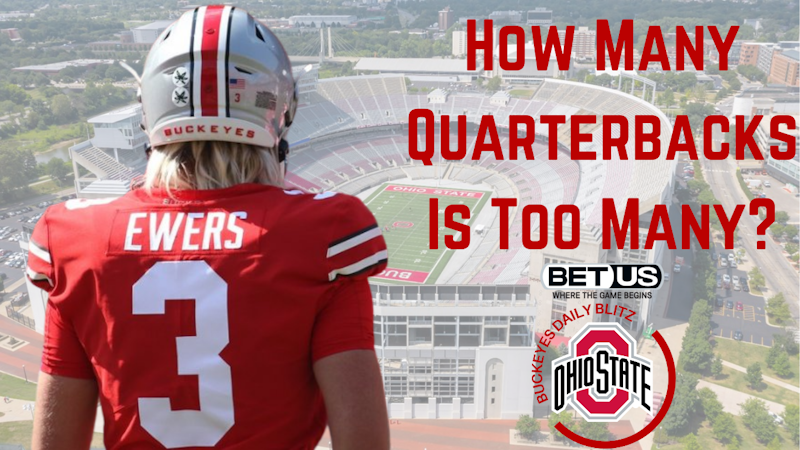Episode image for The Ohio State Buckeyes Daily Blitz - 9/29/21 - How Many Quarterbacks Are Too Many?