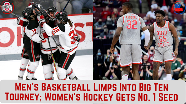 Men's Basketball Limps Into Big Ten Tournament; Women's Hockey Gets No. 1 Seed