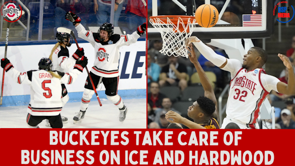 Ohio State Buckeyes Handle Business on the Ice and Hardwood