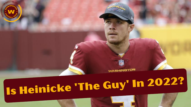 Episode image for Is Taylor Heinicke 'The Guy' For WFT In 2022?