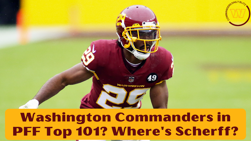 Episode image for Washington Commanders in PFF Top 101: Where's Scherff?