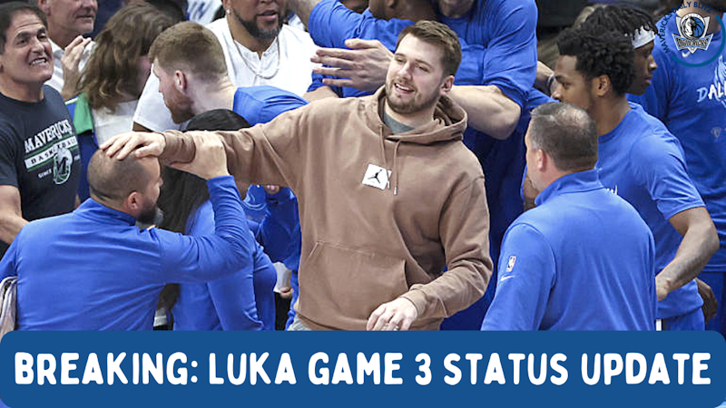 Episode image for BREAKING: Luka Doncic Injury Status for Game 3 vs Utah Jazz