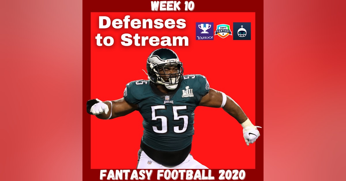 Fantasy Football 2020 | Week 10 Team Defense Stream
