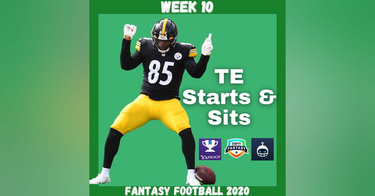 Fantasy Football 2020 | Week 10 TE Starts & Sits Every Matchup