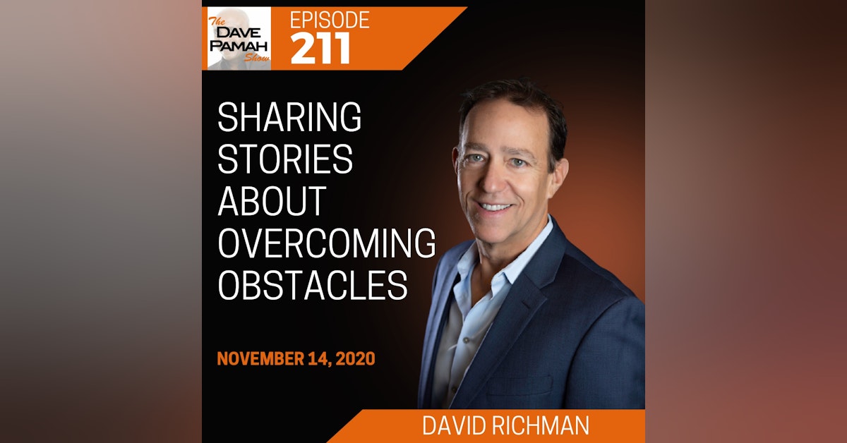 Sharing stories about overcoming obstacles with David Richman