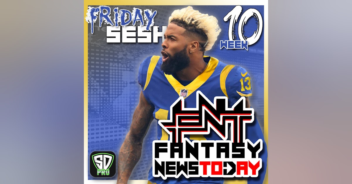 Fantasy Football News Today LIVE, Friday November 12th