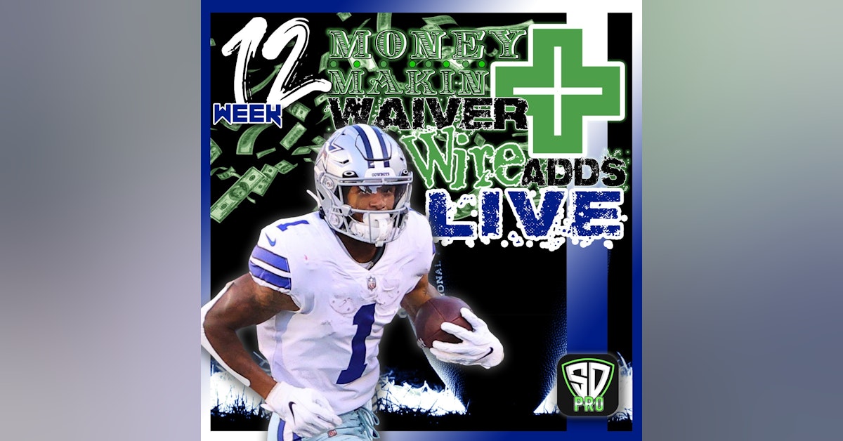 Week 12 Waiver Wire Must Add players, Offense + IDP