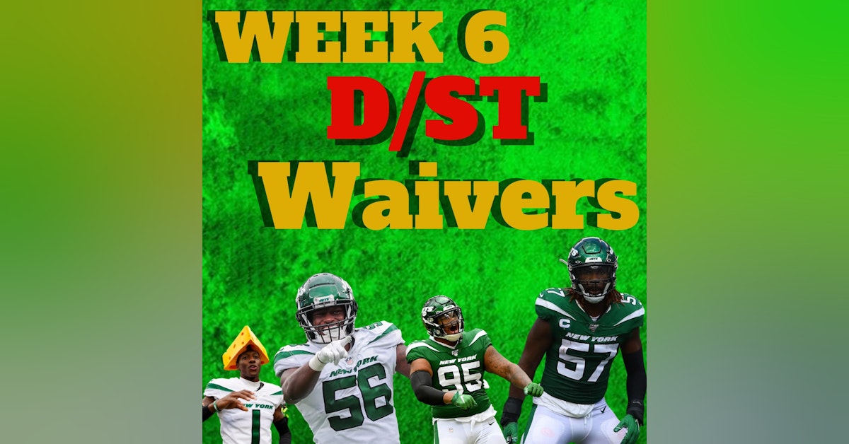 Week 7 Team Defense D/ST Waiver Wire Adds