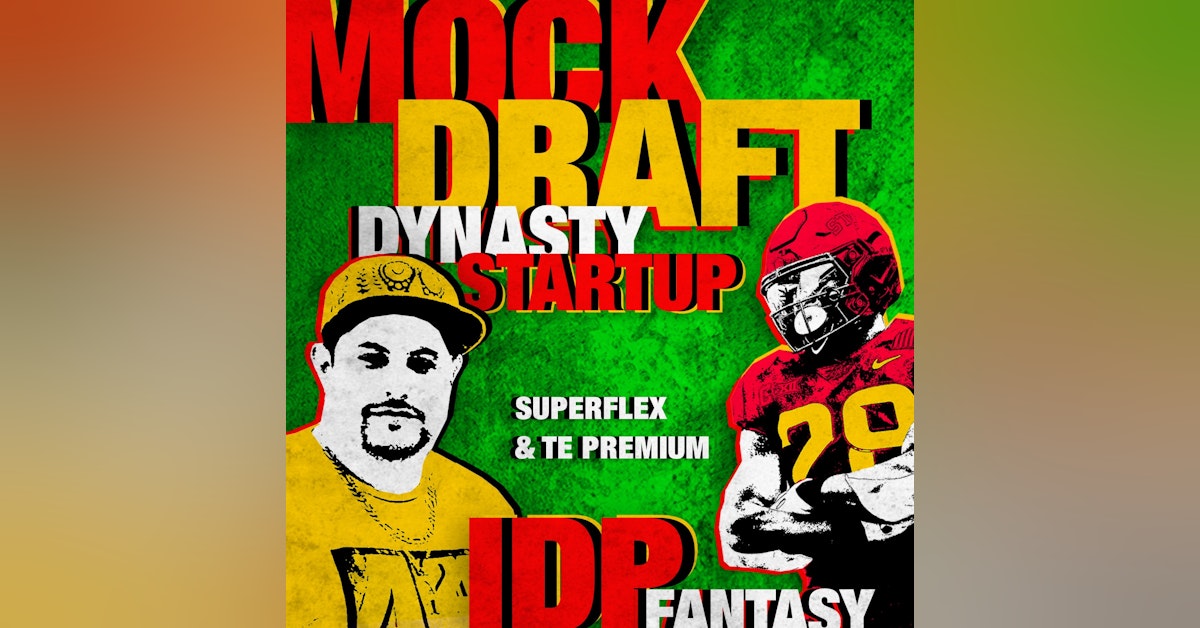 Live Dynasty Startup Mock Draft 12 team PPR Superflex