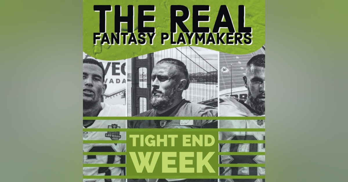 TE WEEK, TE VS WR Fantasy Battle Royale | The Real Fantasy Playmakers