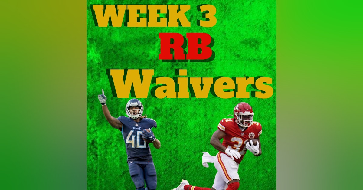 Week 3 RB Waiver Wire Adds
