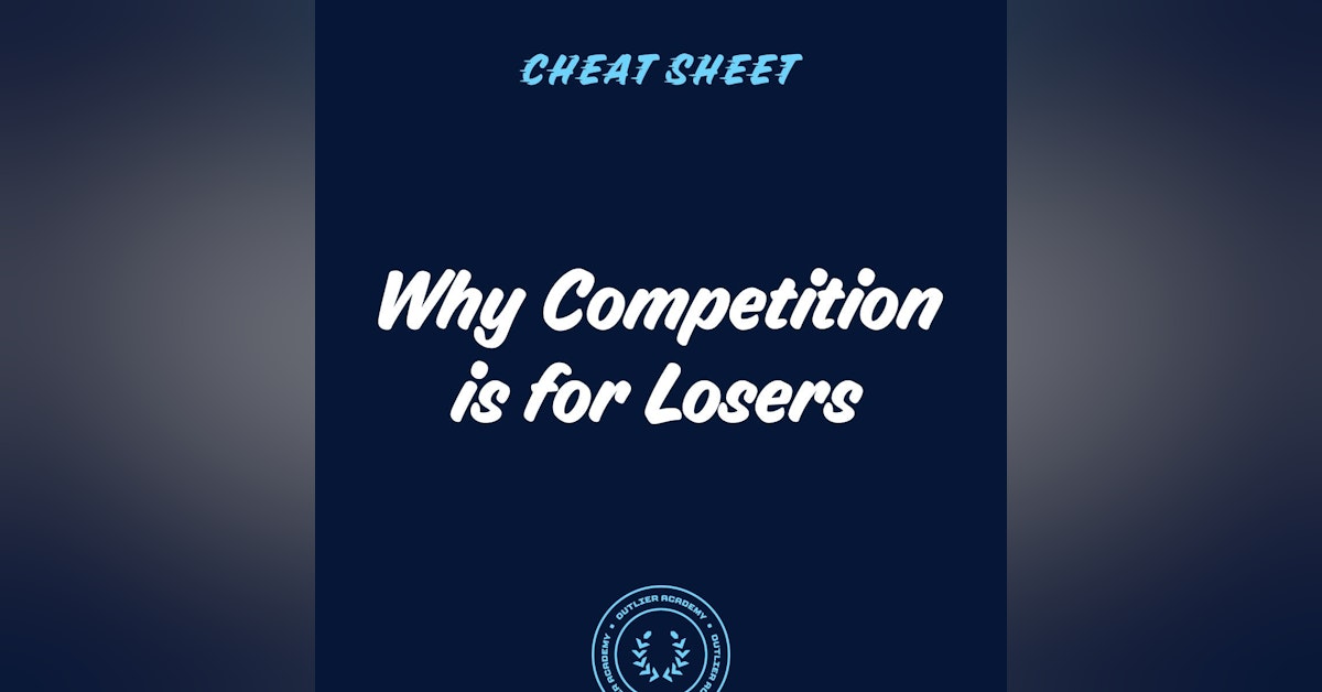 Cheat Sheet: On Category Creation, Languaging, and Why Competition is for Losers