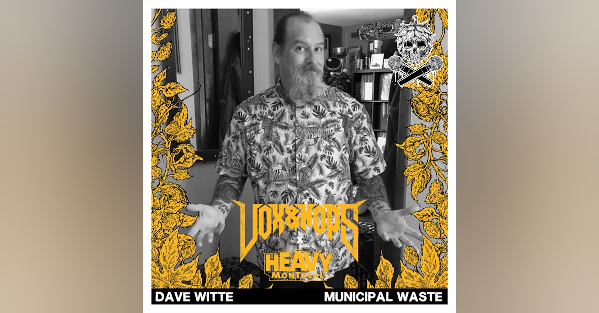 Metal & Craft Beer with Dave Witte of Municipal Waste