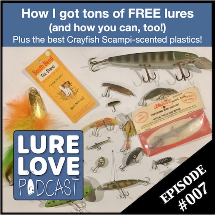 How I got tons of FREE lures (and how you can, too)!