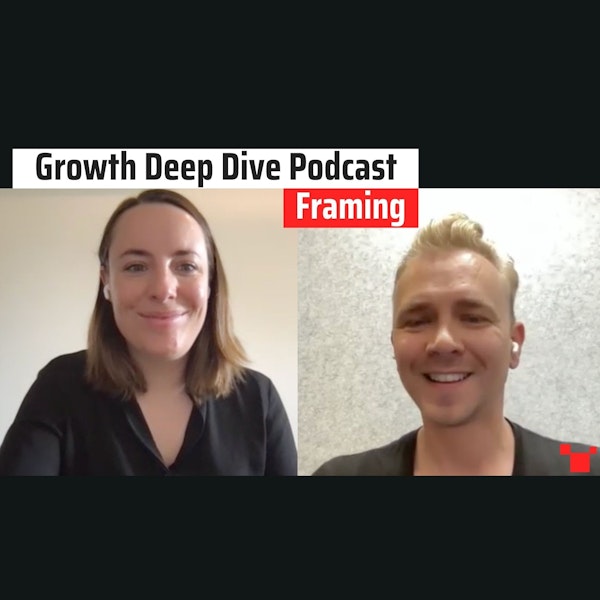 Framing met Sarah Gagestein | #41 Growth Deep Dive Podcast Image