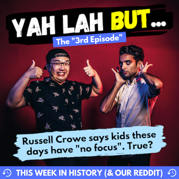 YLB Week in History #2 - 18 years after GLADIATOR, Russell Crowe says kids these days have “no focus”