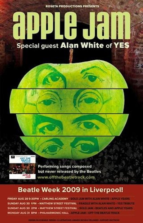 Kevin McDonald Presents- Apple Jam, Beatles Tribute Band Image
