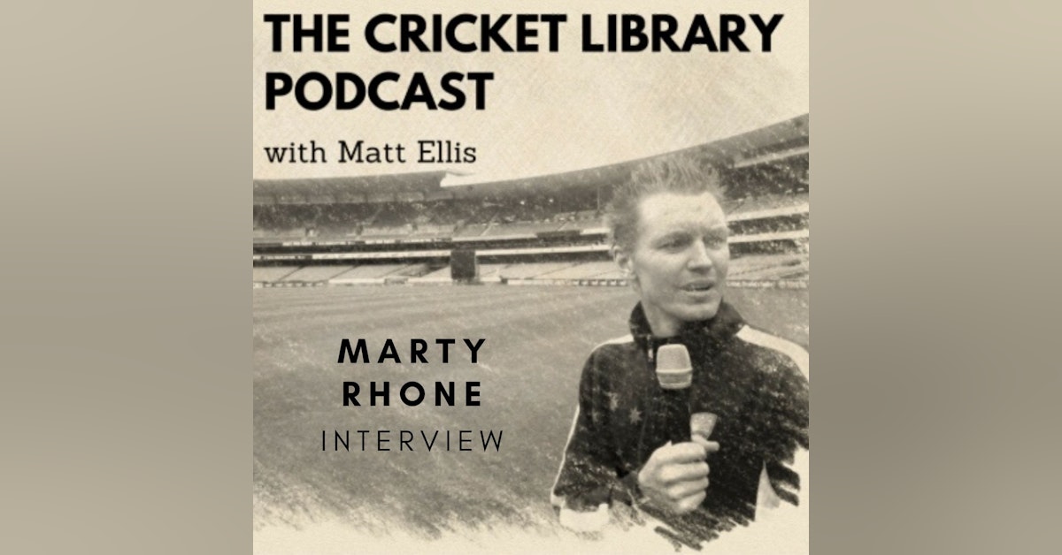 Cricket - Marty Rhone Interview