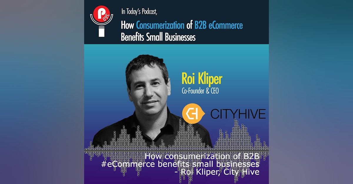 How consumerization of B2B #eCommerce benefits small businesses - Roi Kliper, City Hive