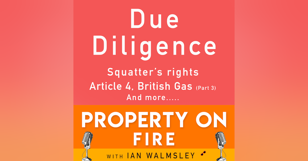 #024 Due diligence, Squatter's rights, Article 4 & more!