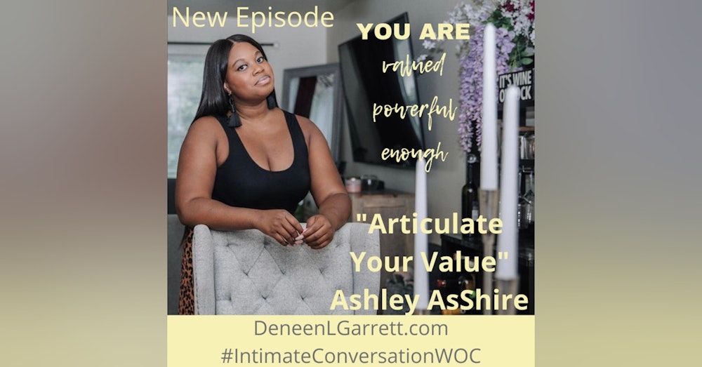 “Articulate Your Value!” with Ashley AsShire
