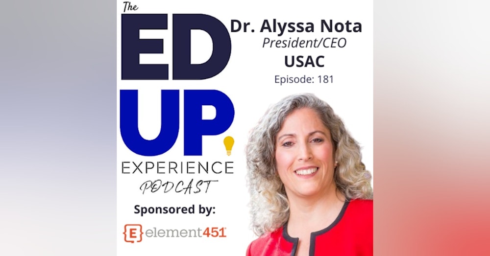 181: Study Abroad - with Dr. Alyssa Nota, President/CEO, USAC
