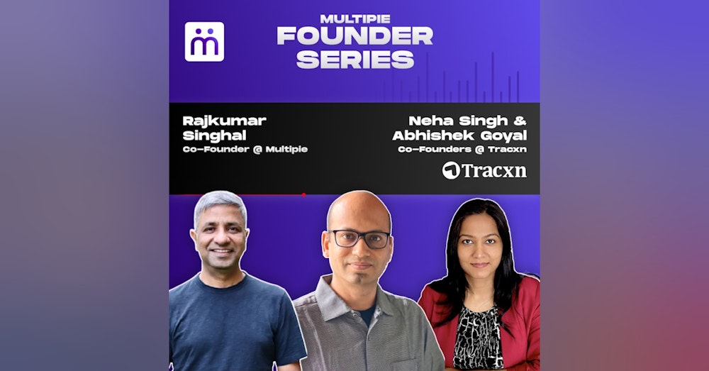 Neha Singh and Abhishek Goyal - Co Founders, Tracxn