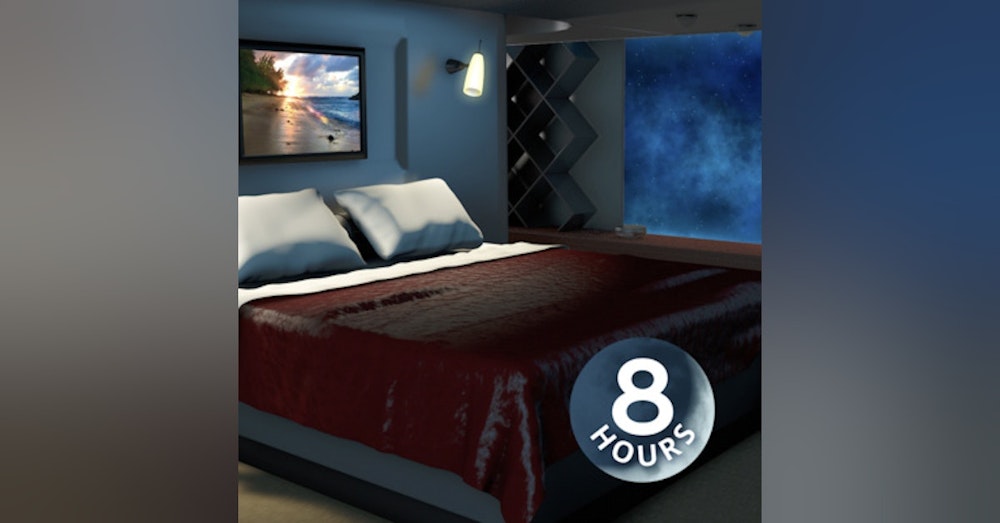 Spaceship Bedroom White Noise 8 Hours | Sleep, Study, Focus