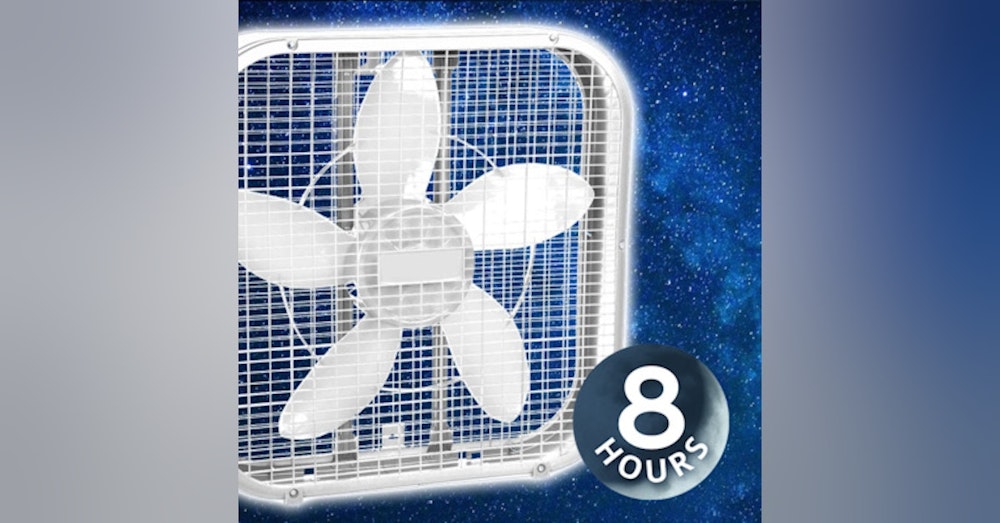Box Fan White Noise Soothing Sleep Sounds 8 Hours