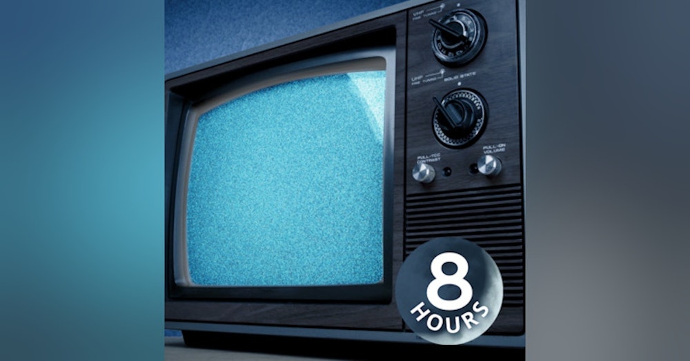 TV Static White Noise 8 Hours | Sleep, Study or Focus