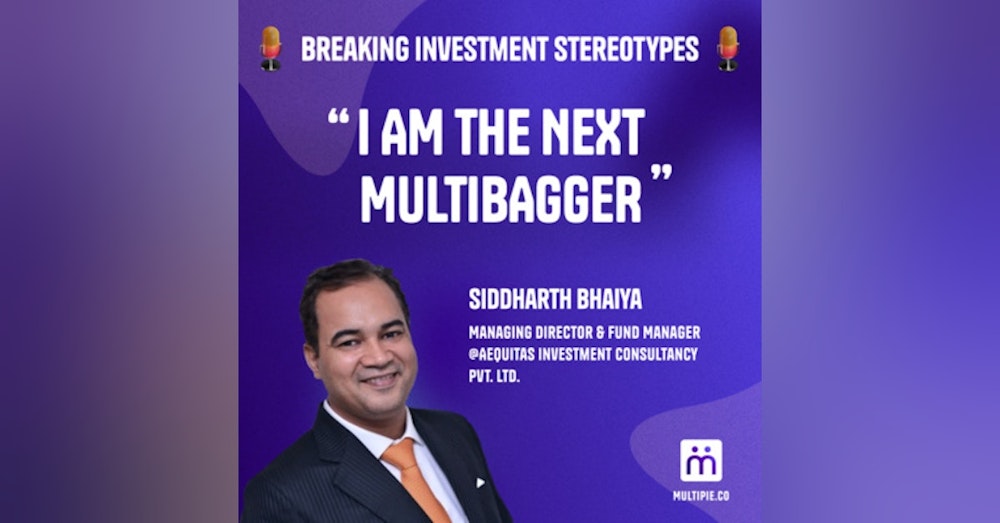 Siddharth Bhaiya - Managing Director and Fund Manager at Aequitas Investment Consulting Pvt Ltd