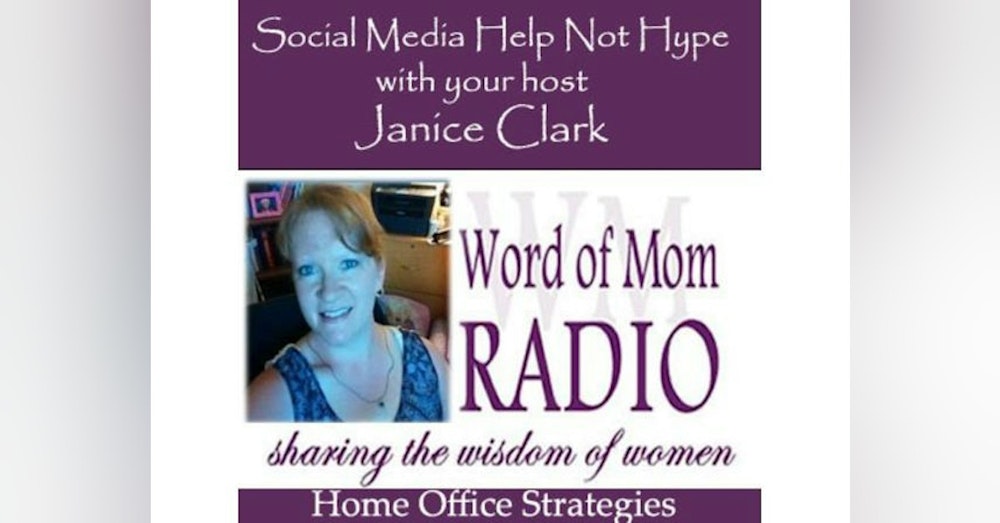 Strategies for Your New Home Office from Janice Clark on The Help Not Hype Show