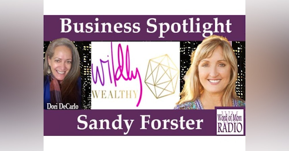 Sandy Forster Founder of Wildly Wealthy on The Business Spotlight on WoMRadio