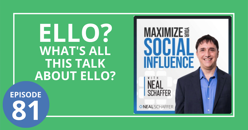 81: Ello? What's all this talk about ELLO?