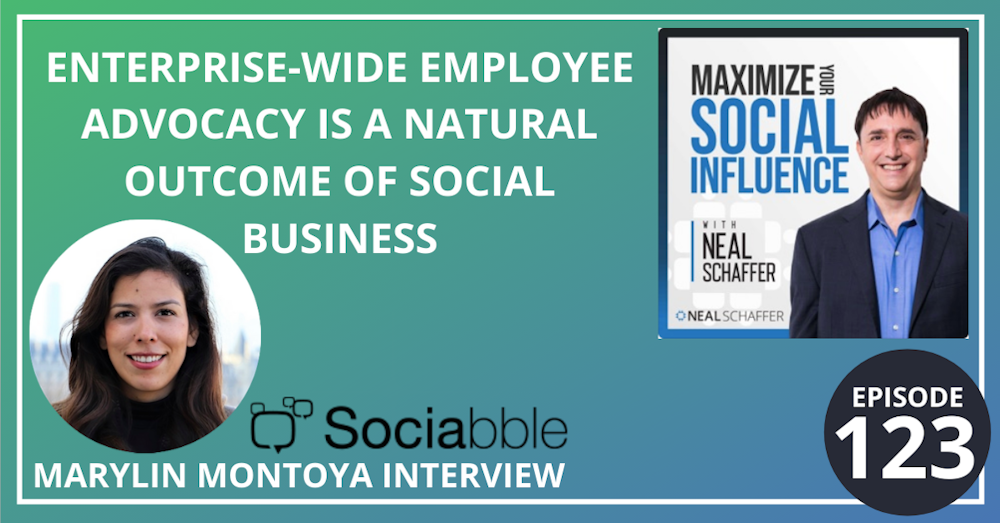 123: Enterprise-Wide Employee Advocacy is a Natural Outcome of Social Business [Sociabble Interview]