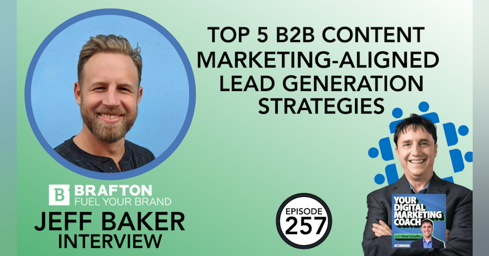 Top 5 B2B Content Marketing-Aligned Lead Generation Strategies [Jeff Baker Interview]
