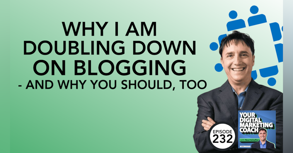 Why I Am Doubling Down on Blogging - and Why You Should, Too